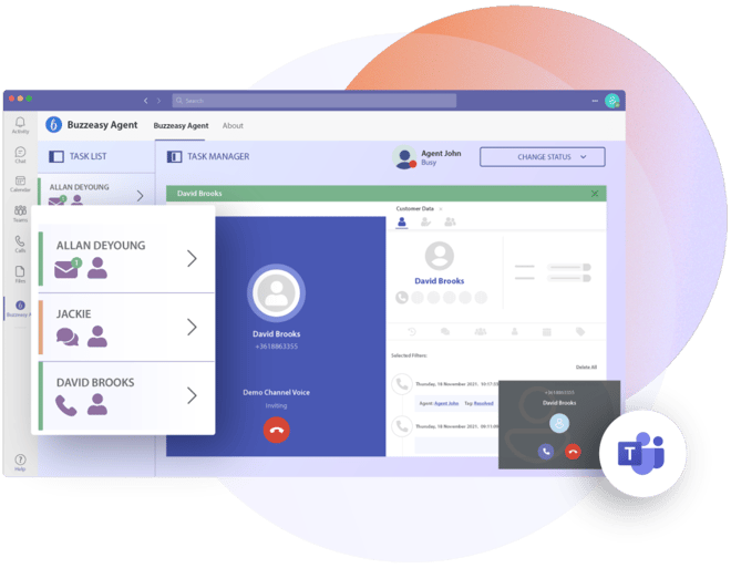 Buzzeasy Dashboard for Microsoft Teams